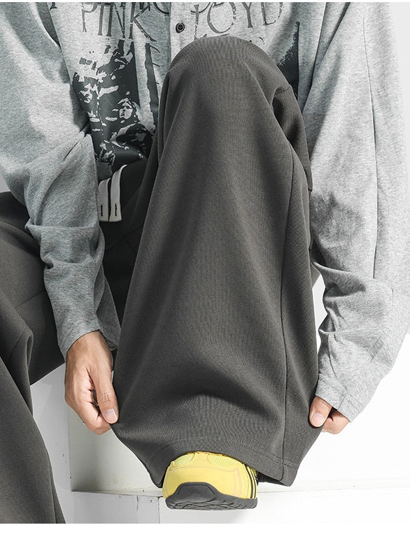 Machete Wide-leg Drape Straight Sports Casual Pants