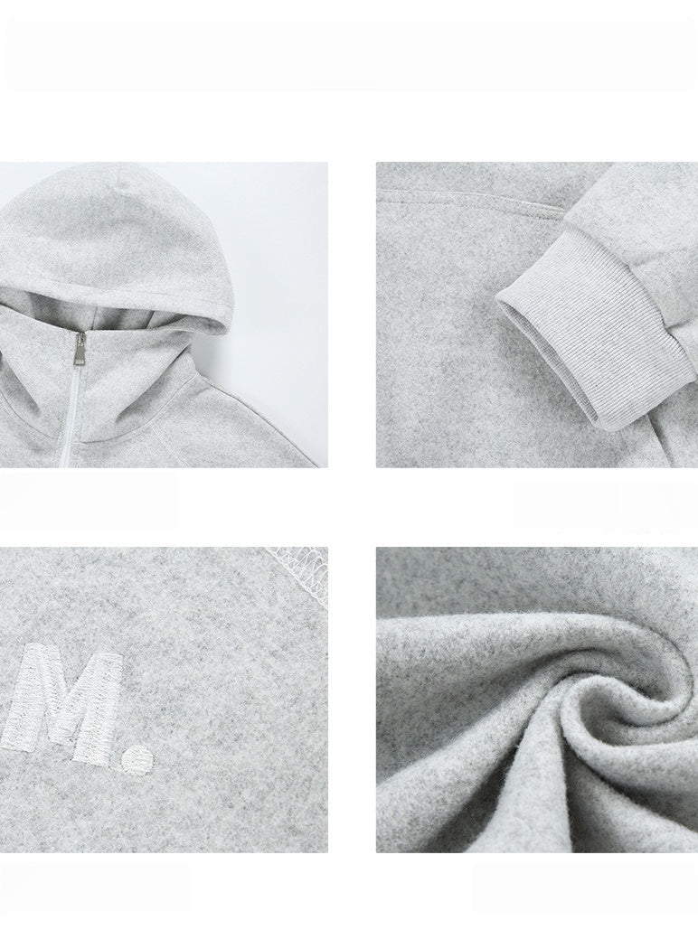 Liber Autumn Men's Embroidered Pattern Letter Jackets