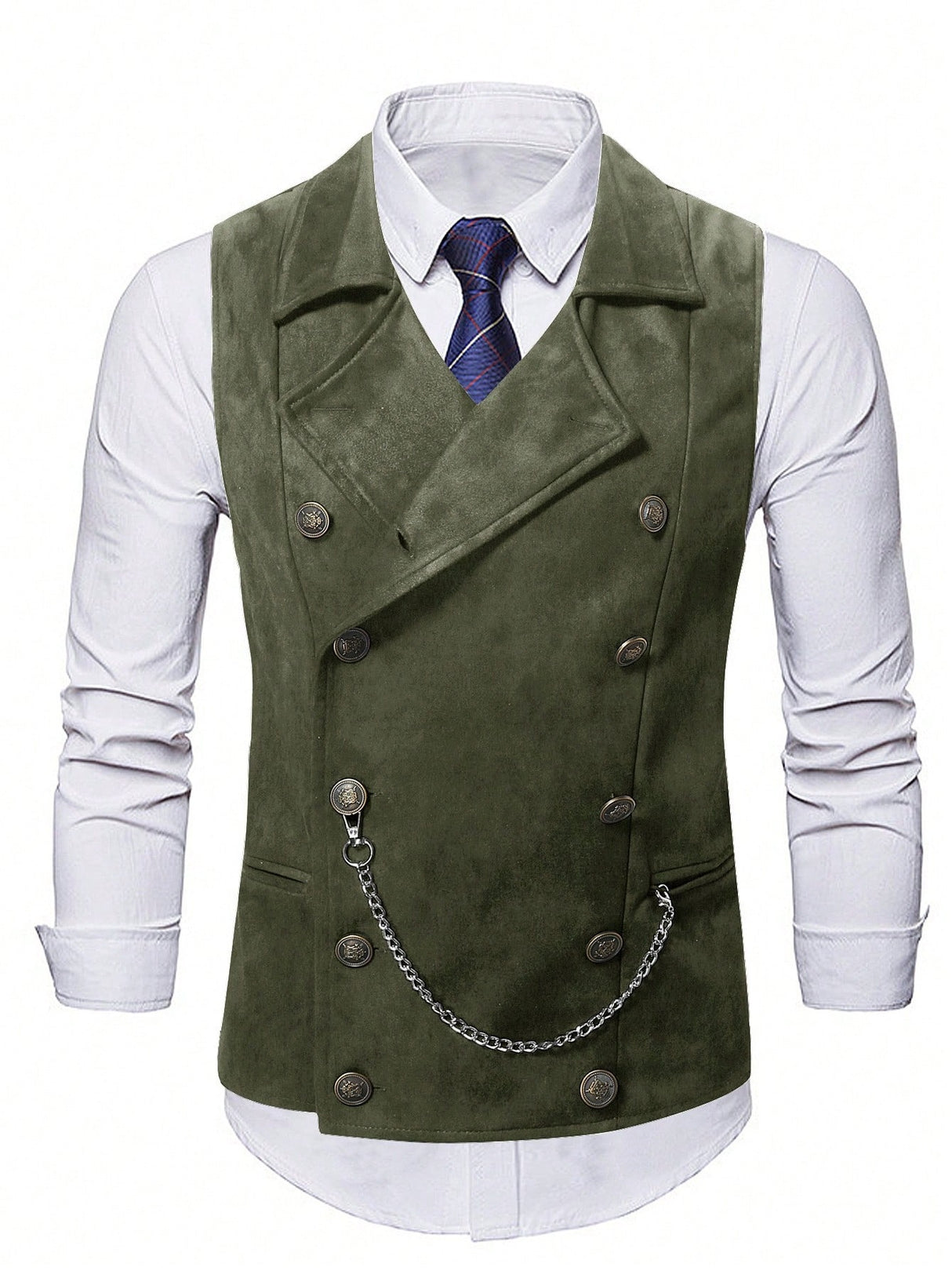 Slim-fit Business Suit Vests