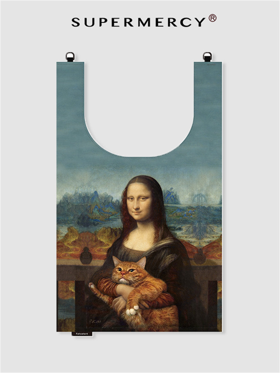 SUPER MERCY Collaboration Blind Box Crossbody Bag, Niche Design, Large Capacity, Versatile Canvas Shoulder Tote Bag For Commuting.