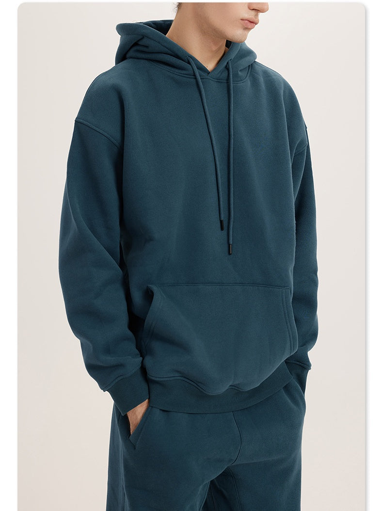 Liber Autumn Neutral Thin Fleece Hoodie