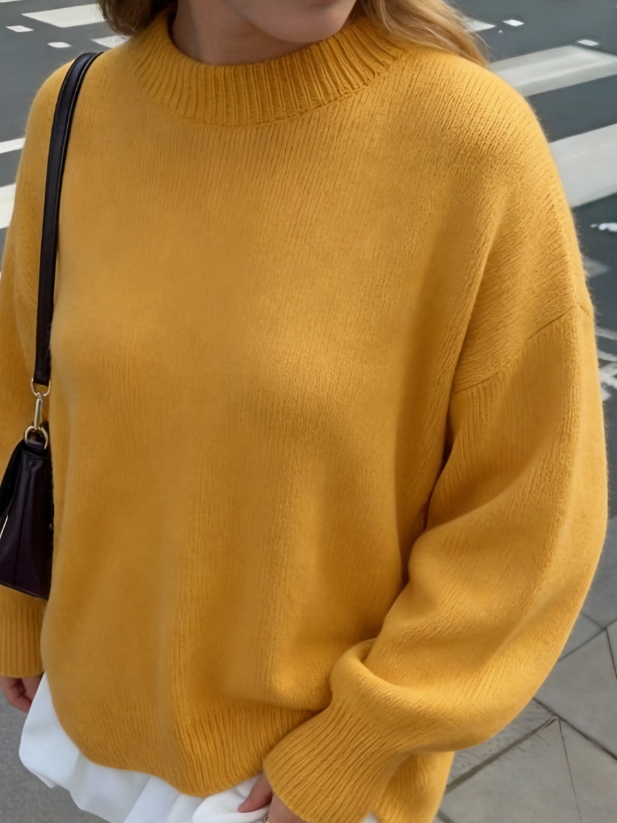 Loose-fit Lazy Longline Knitwear Sweaters