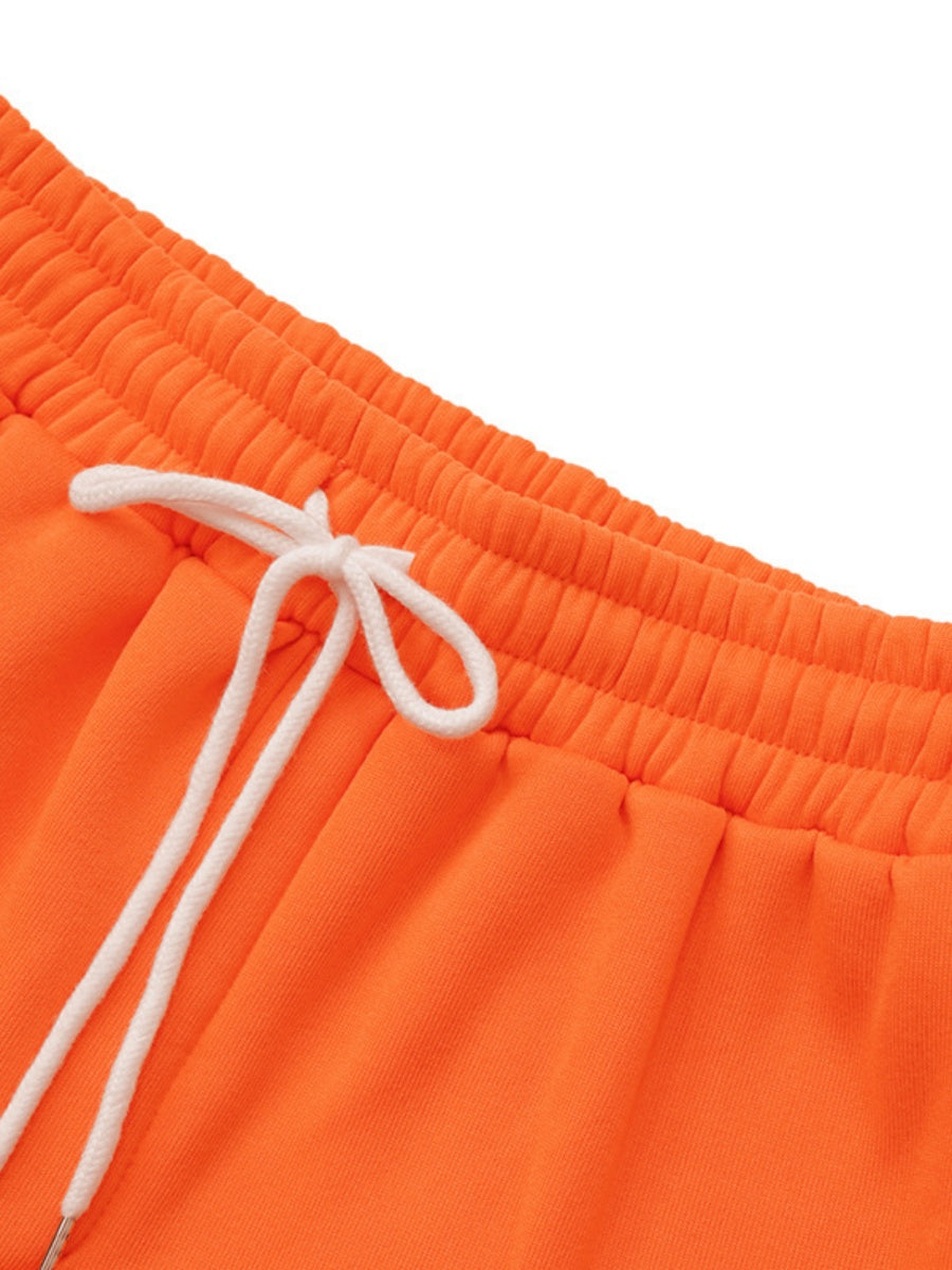 Liber Women's Autumn Hood Embroidered Two-piece Suit