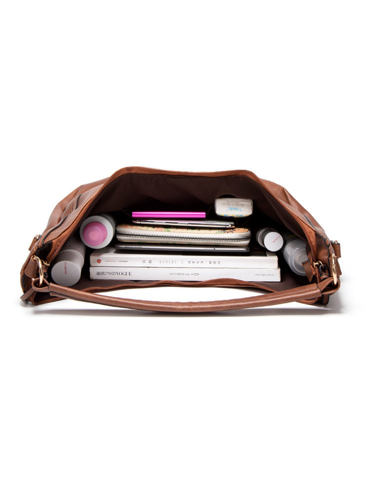 Tassel Openwork Shoulder Bag