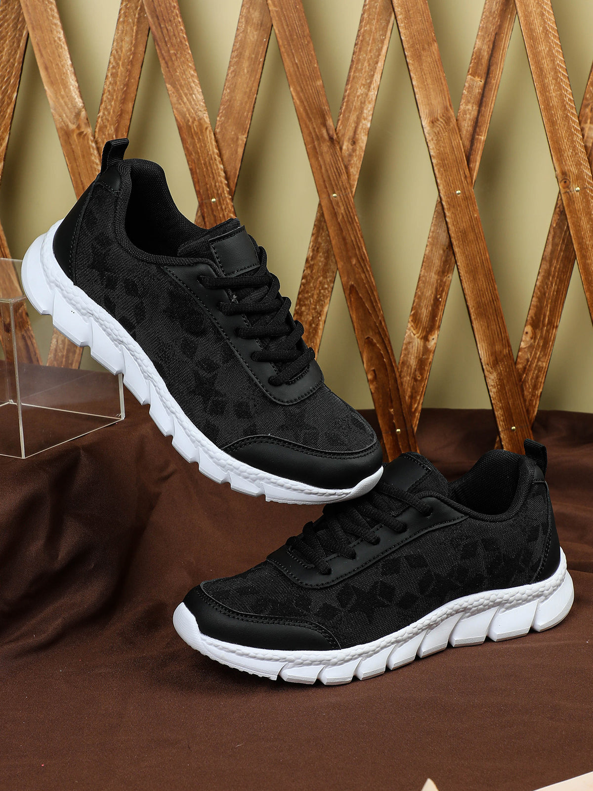 Floral Mesh Women's Casual Sneakers
