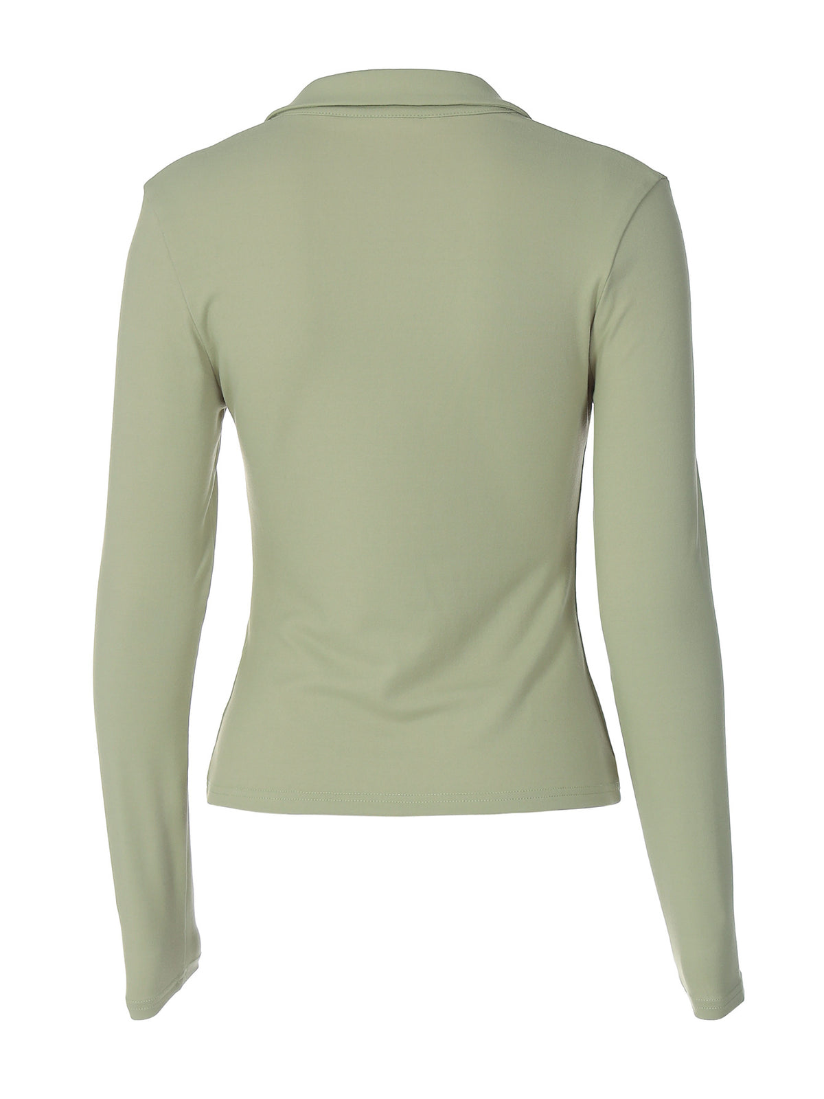 Stylish Cardigan Double Zipper Slim Fit T-Shirt