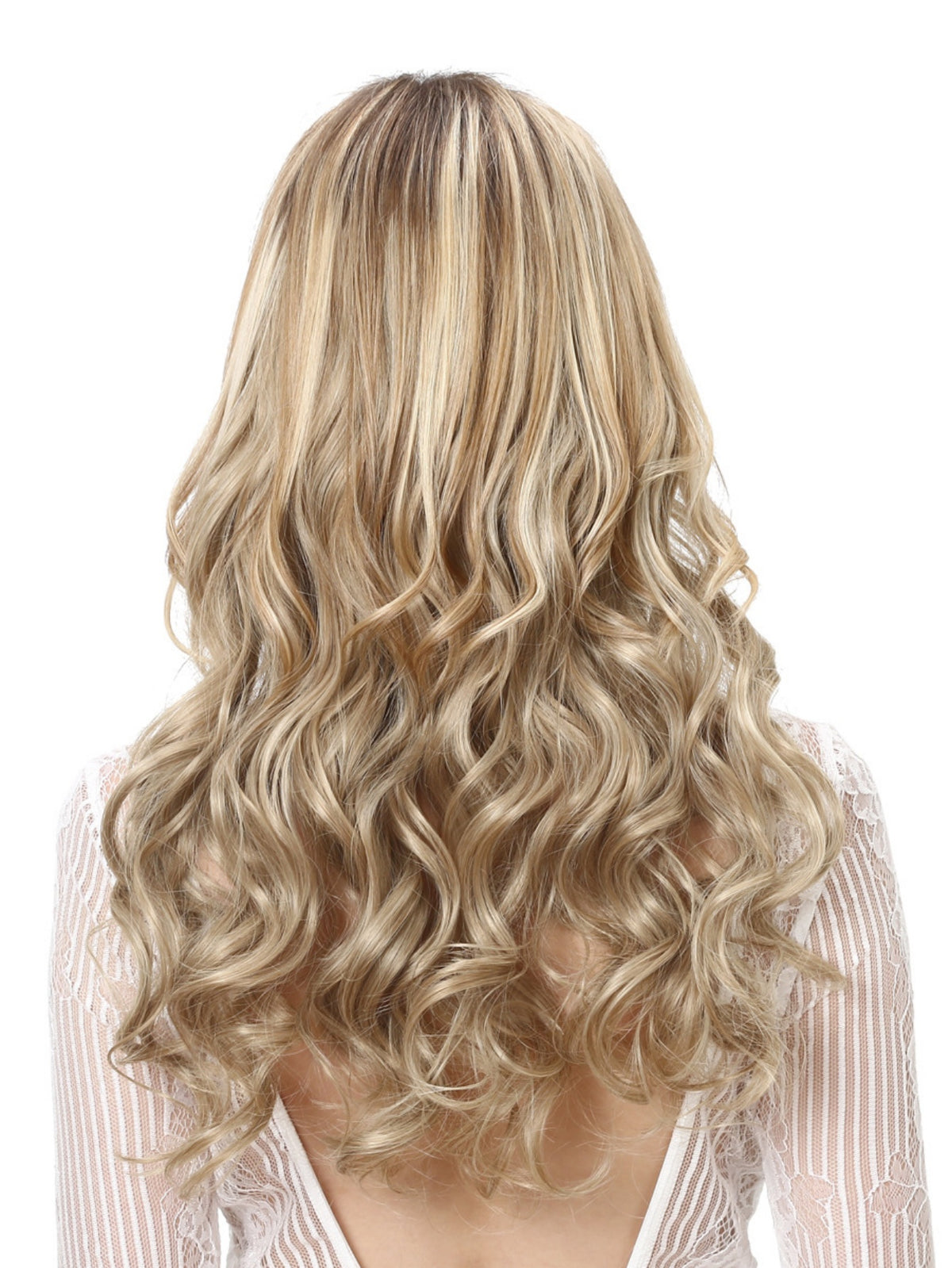One-piece Five-piece Hair Extension Long Curly Wavy Wig