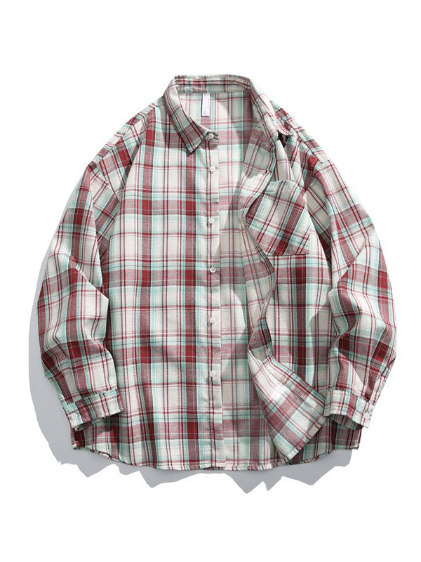 Liber Autumn Neutral wear Badge Solid Color Shirts