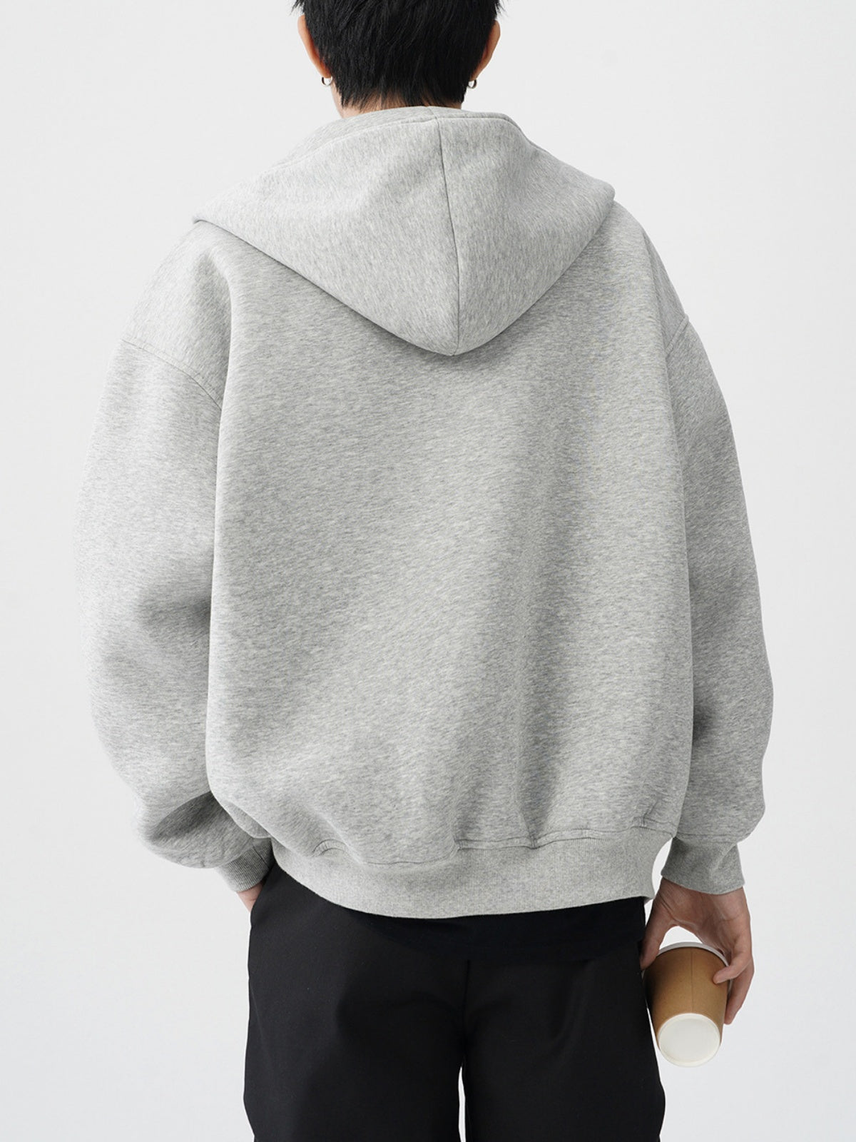Double Zipper Hoodies Jackets