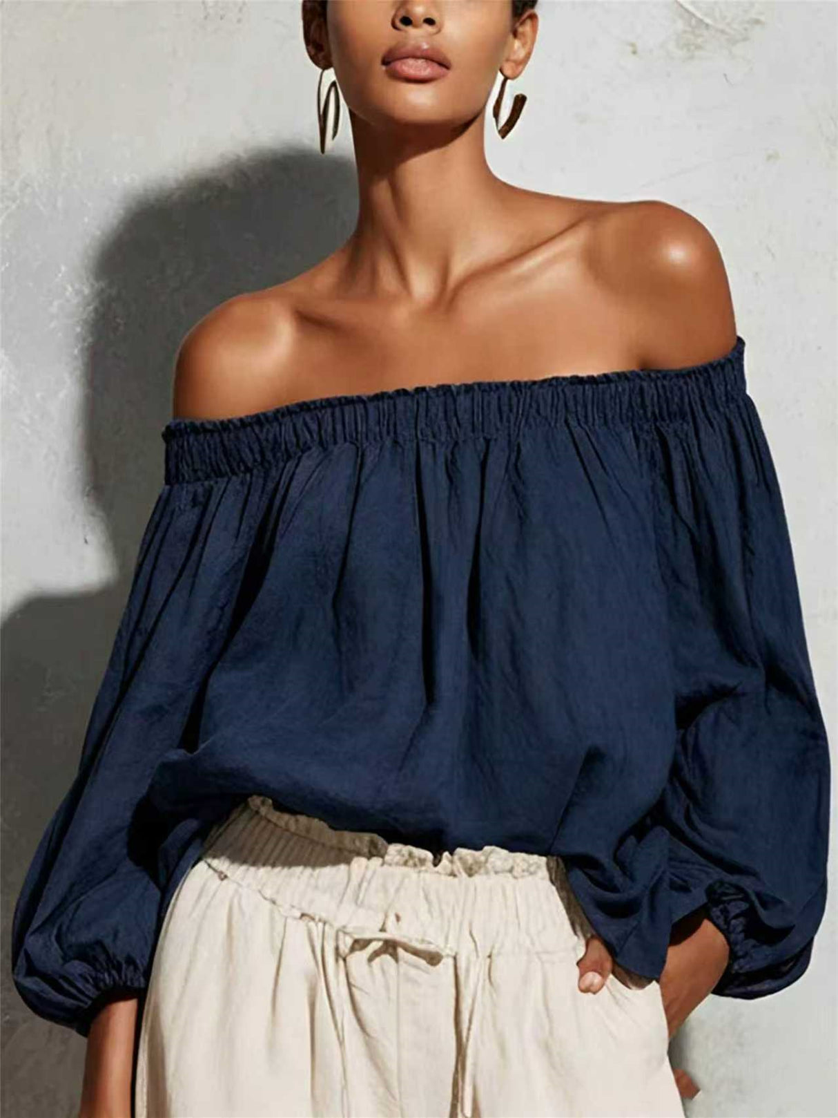Versatile Solid Color T-shirt