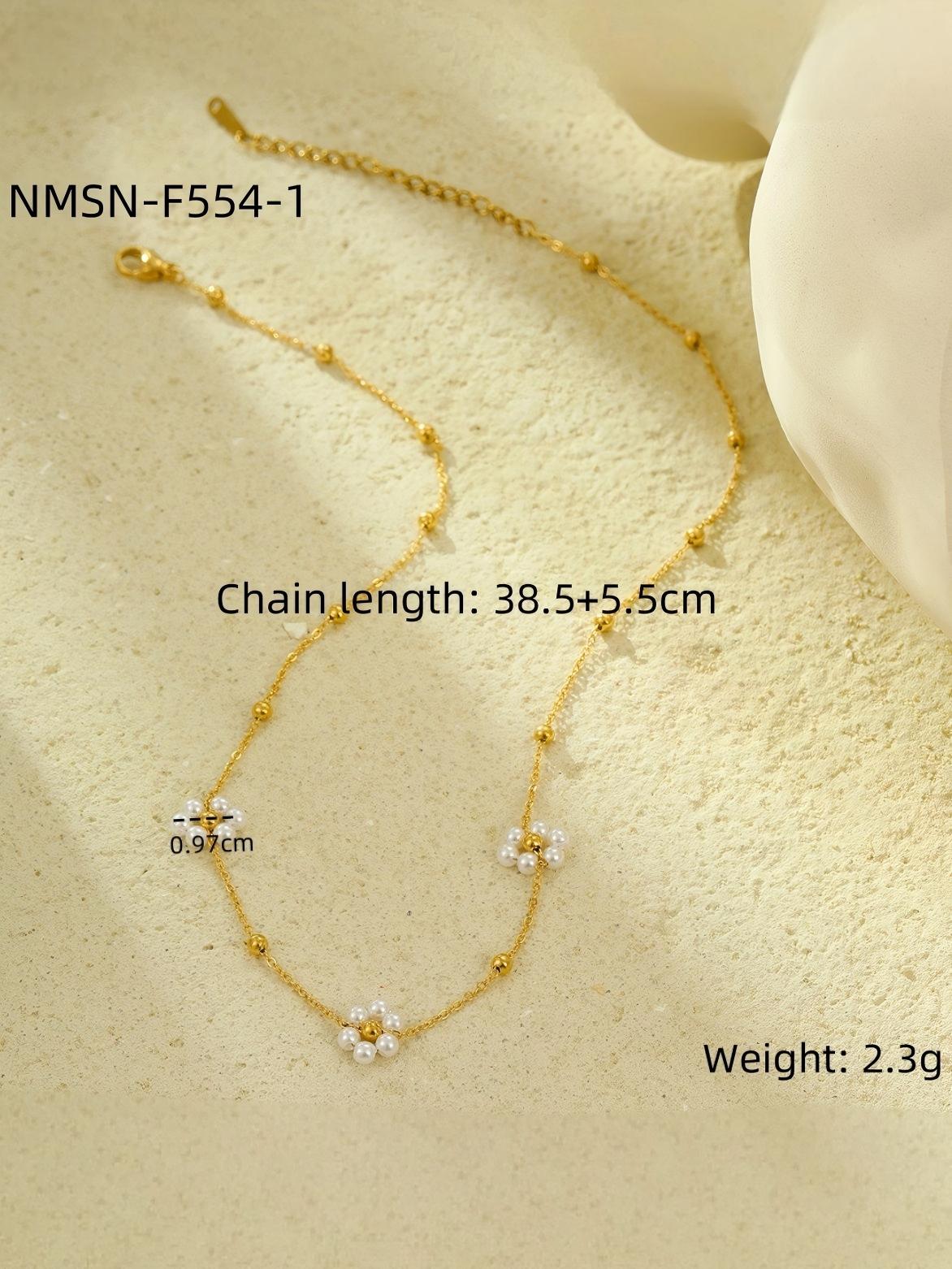 Pearl Flower Necklace