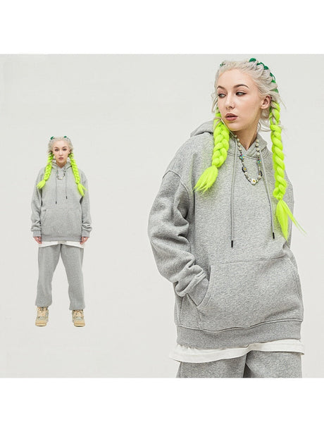 Liber Autumn Neutral Thin Fleece Hoodie
