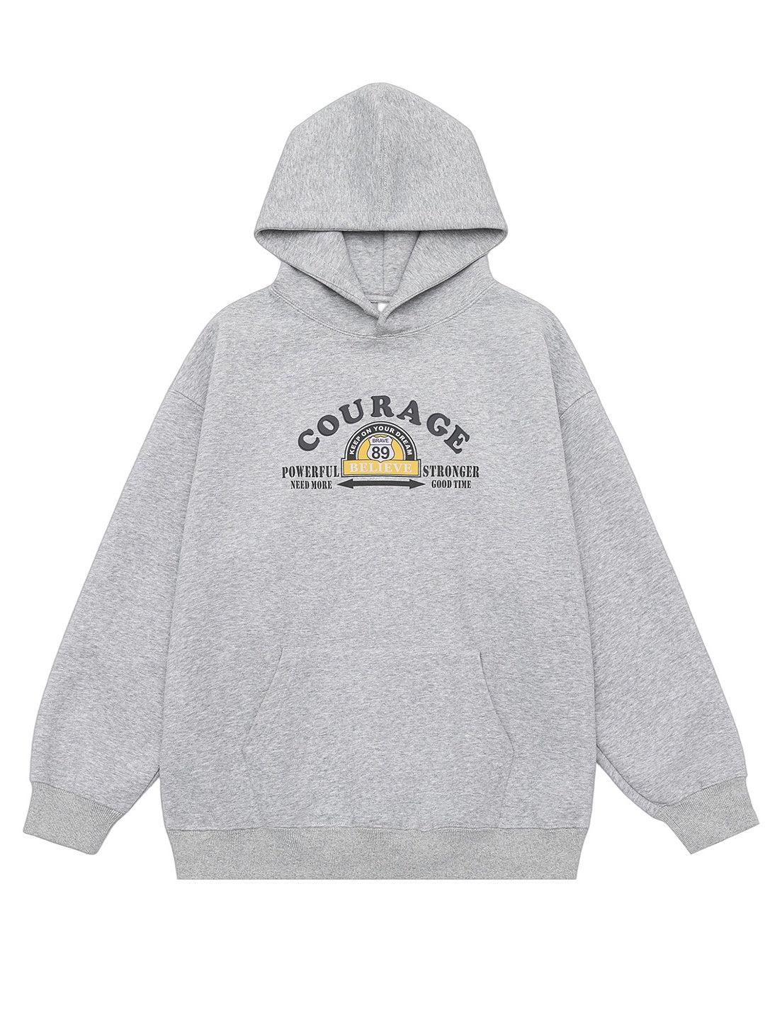 Letter Print Hooded Sweatshirts&Hoodies