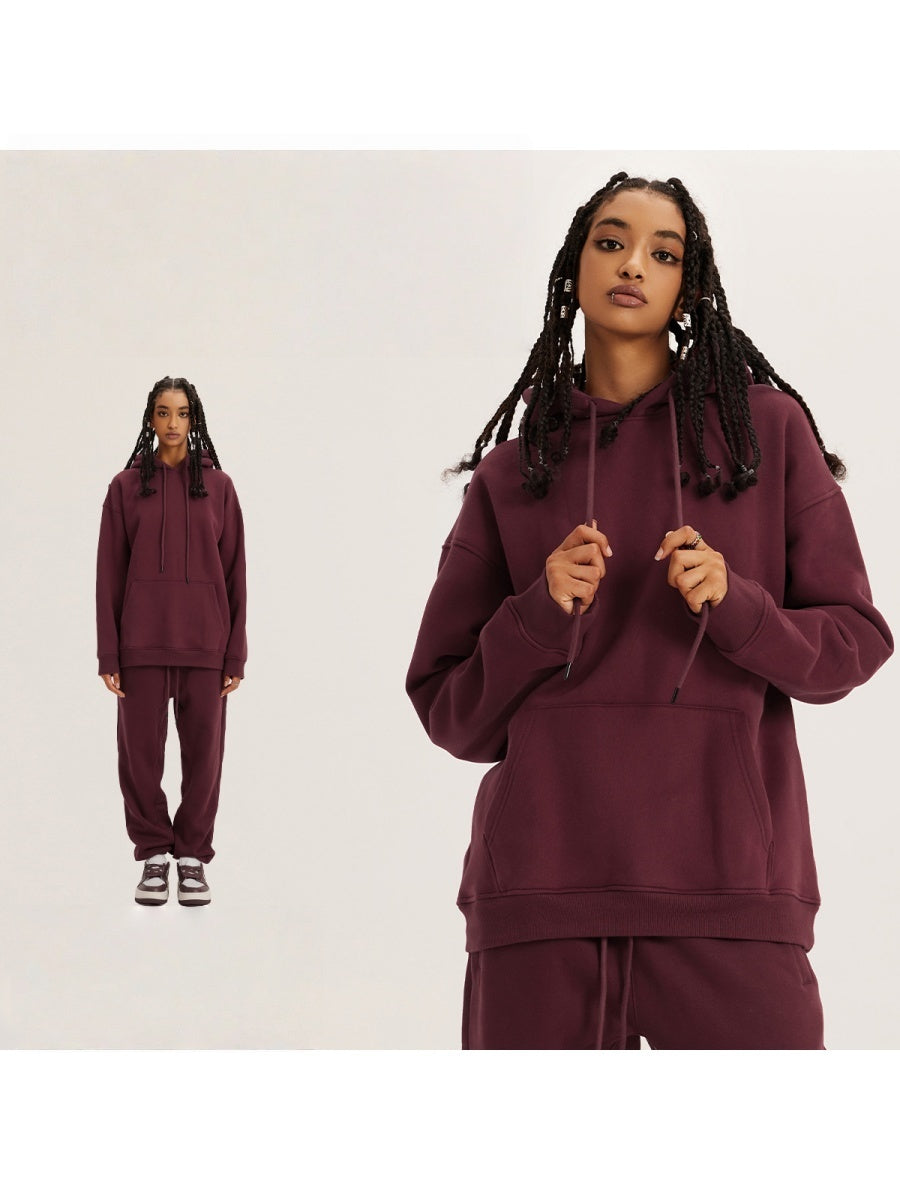 Liber Autumn Neutral Thin Fleece Hoodie