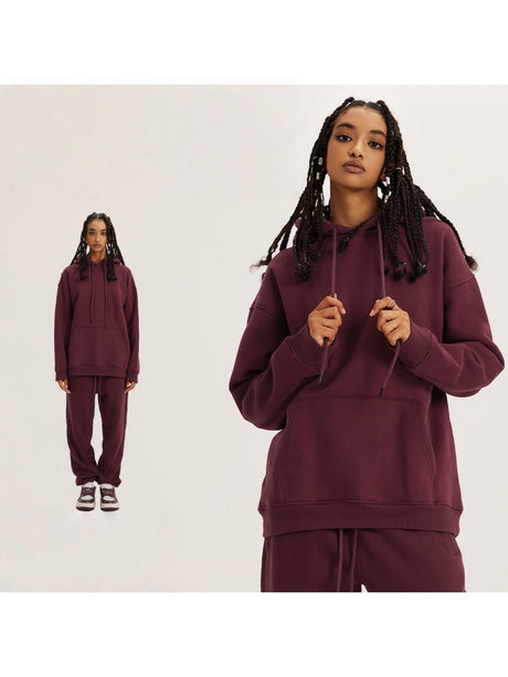 Liber Autumn Neutral Thin Fleece Hoodie