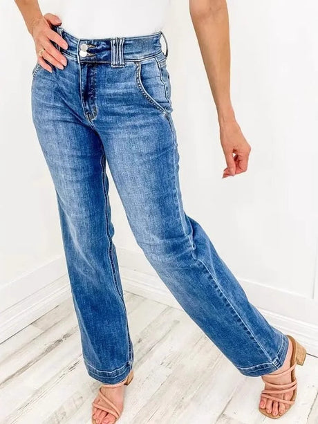 Liber Spring Women's Old Jeans