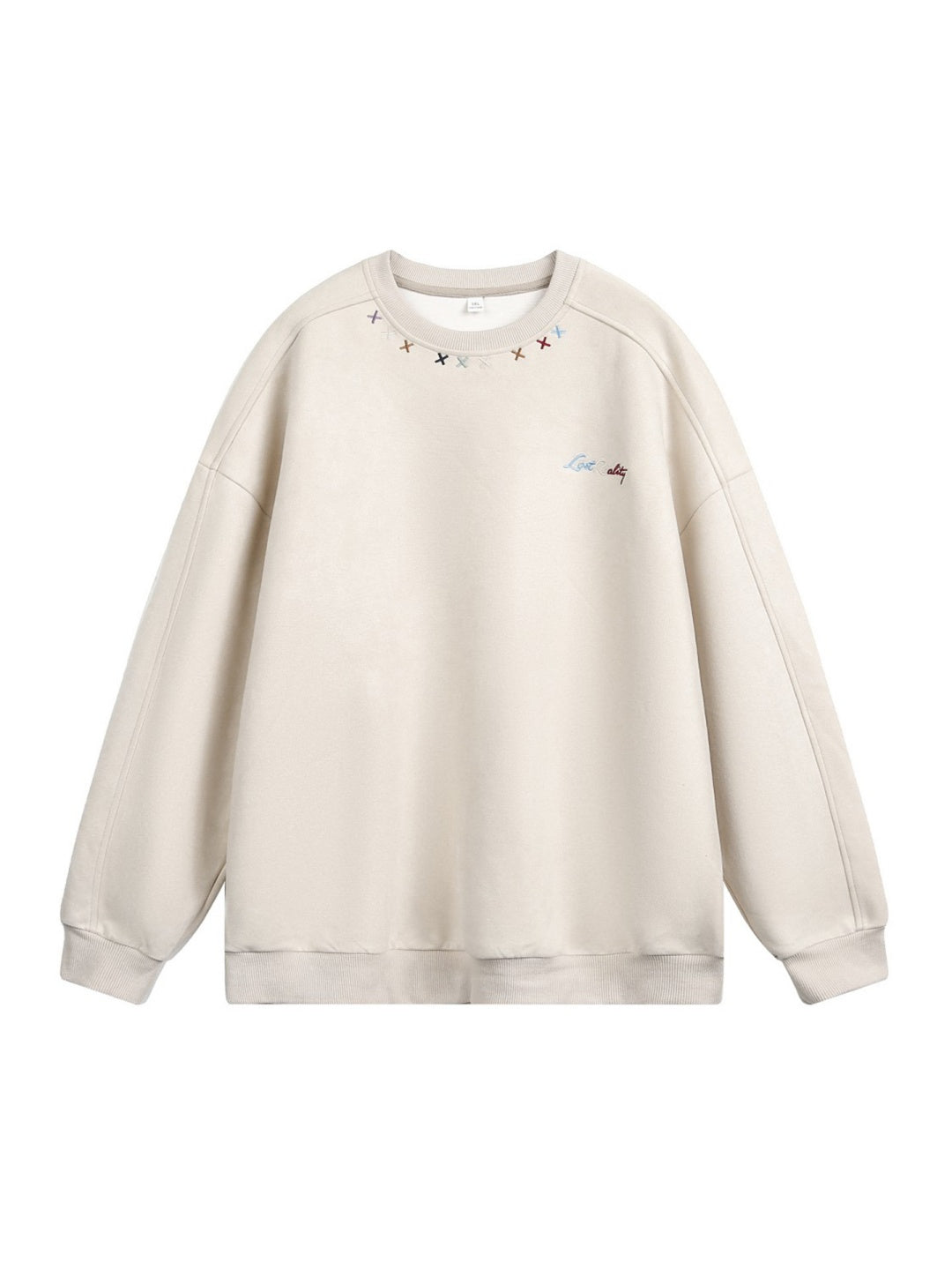 Liber Autumn Men's Embroidered Pattern Letter Sweatshirts&Hoodies