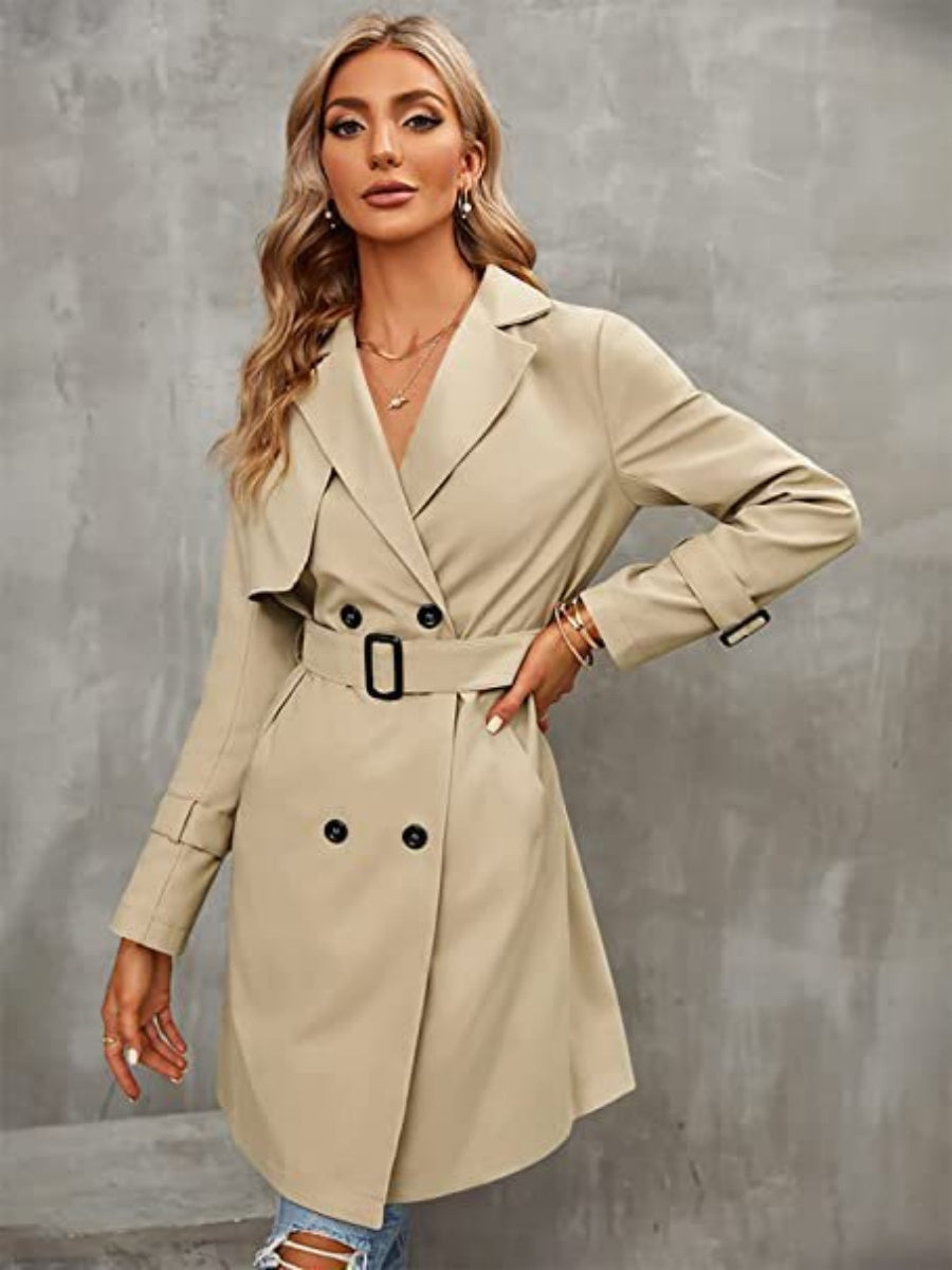 Belt Mid-length Trench Coats