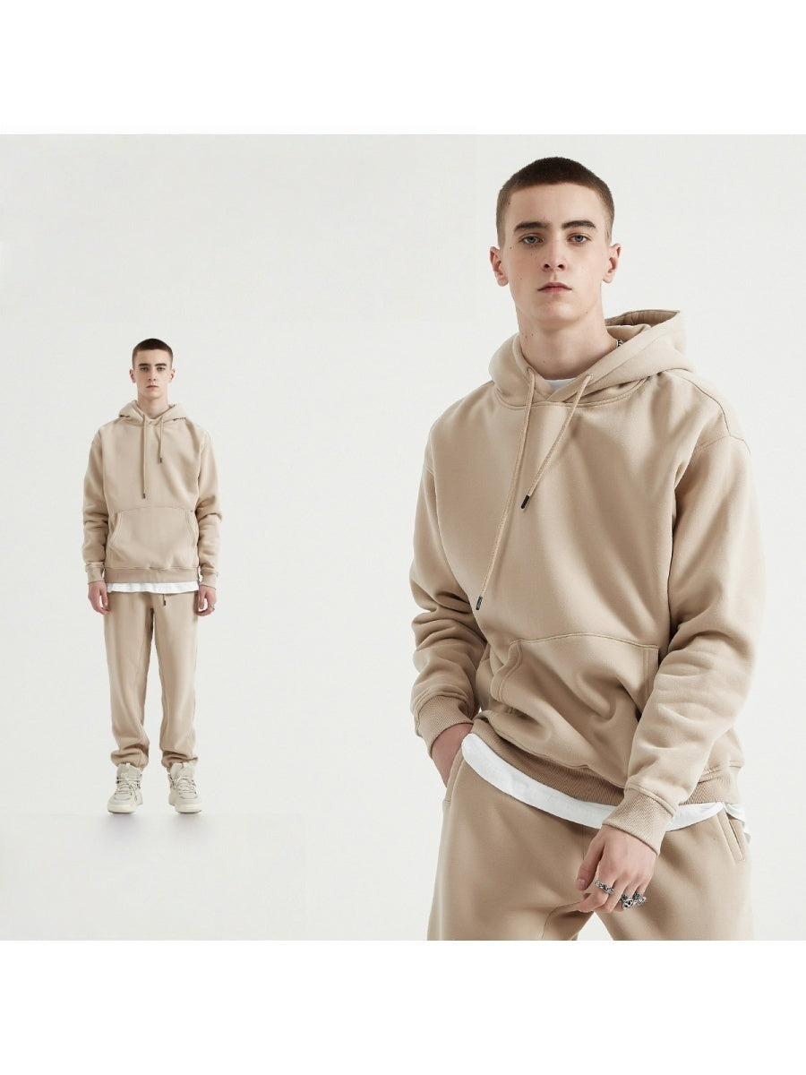 Liber Autumn Neutral Thin Fleece Hoodie