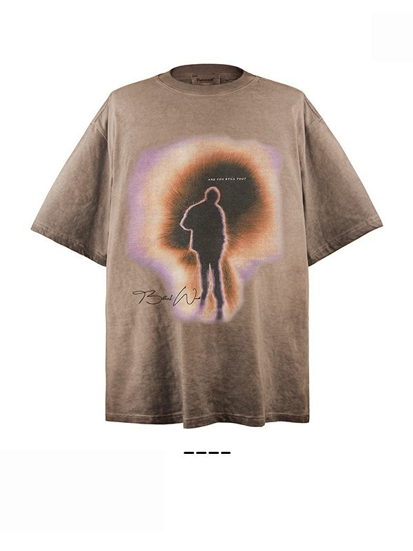 Liber Summer Neutral Printed Figure T-shirts
