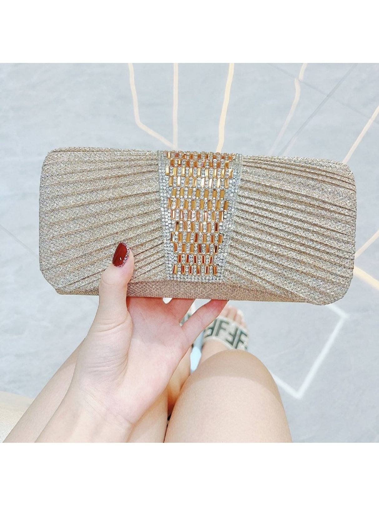 Liber Four Seasons ACC Diamond Small Square Bag