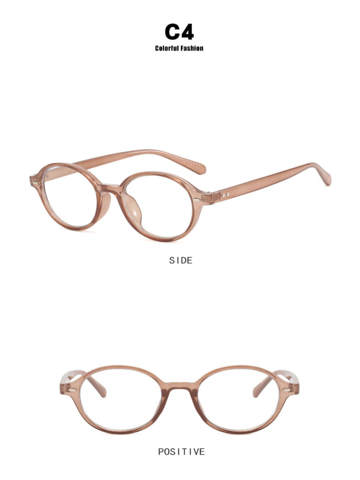 Liber ACC Oval Glasses&Eyewear