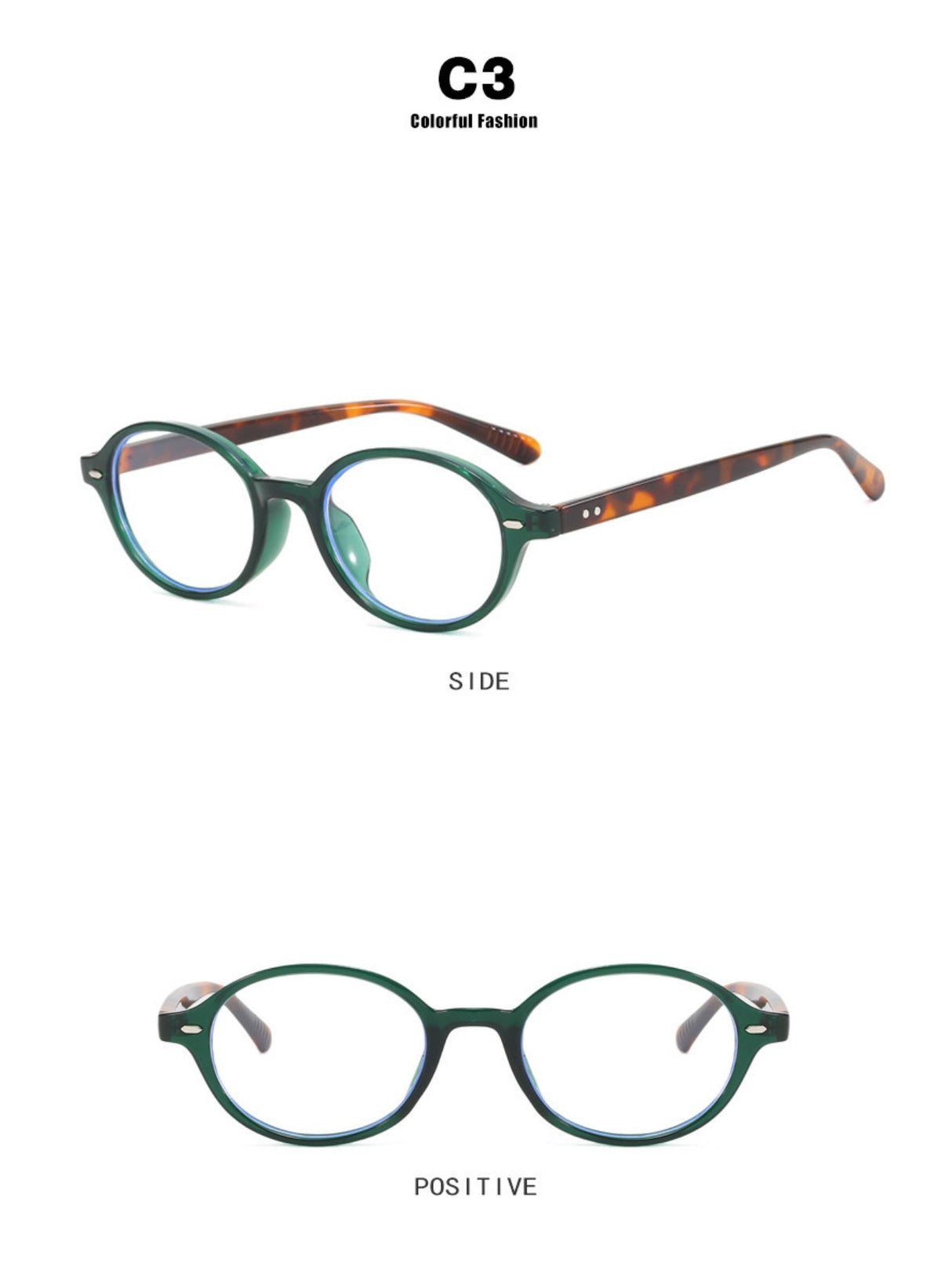 Liber ACC Oval Glasses&Eyewear