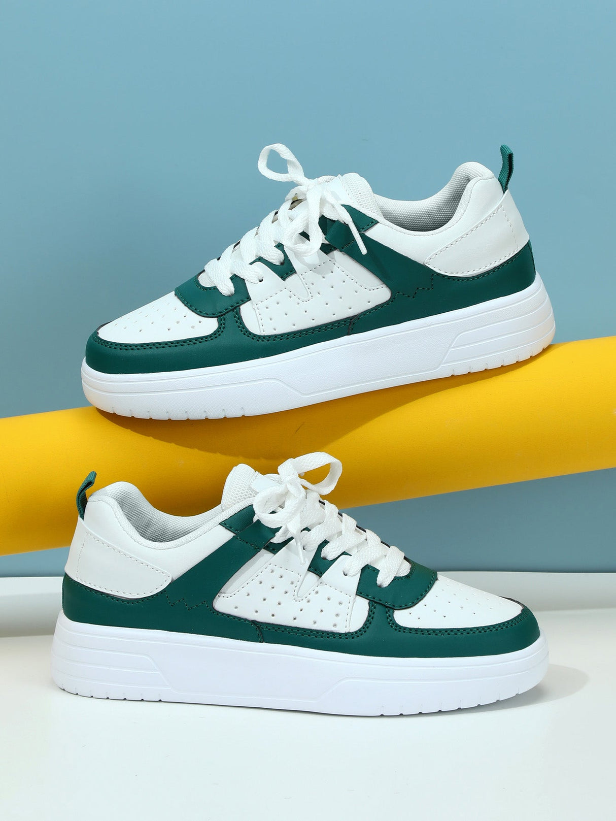 Liber Four seasons women's shoes color matching ladies sneakers