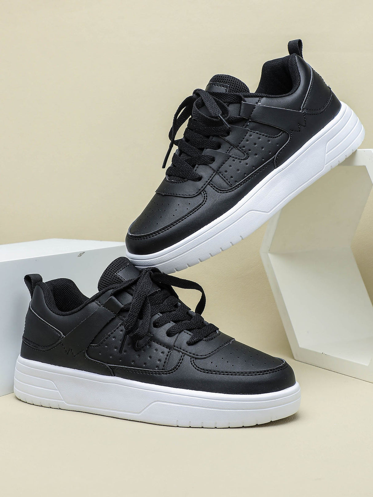 Liber Four seasons women's shoes color matching ladies sneakers