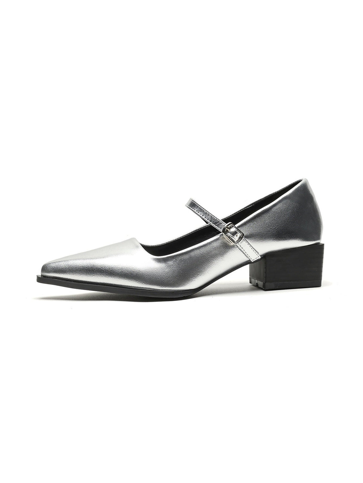Liber Spring and Autumn Metallic Women's Mary Jane Shoes