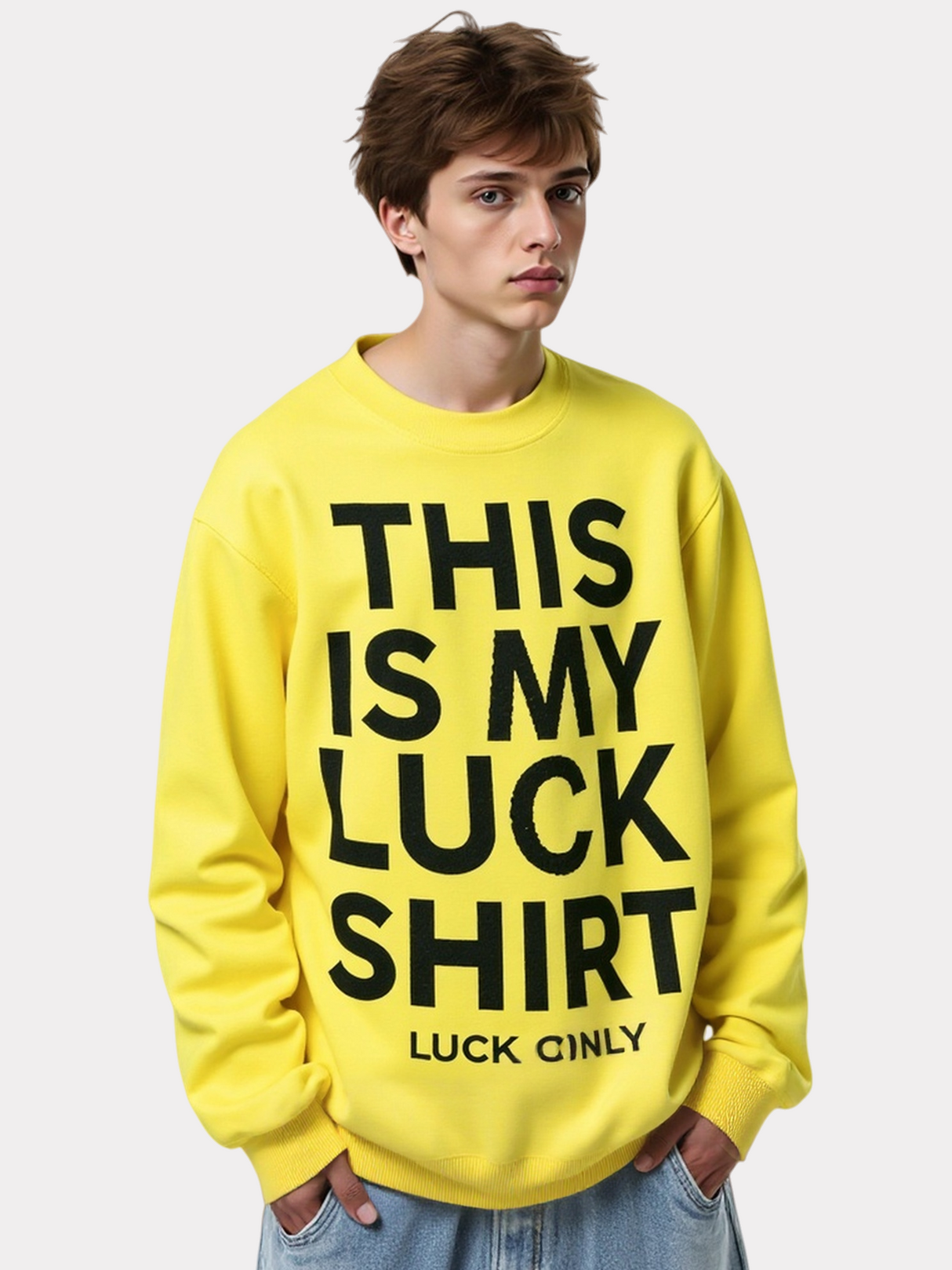 Loose Letter American Lucky Sweaters