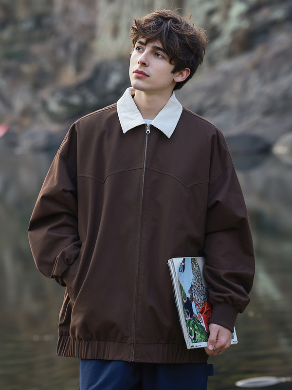 Liber Autumn Neutral wear Contrasting colors Jackets