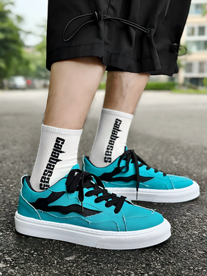 Liber Four Seasons Colorblock Men's Casual Sneakers