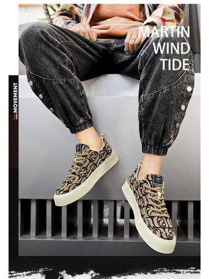 Liber Four Seasons Printed Men's Casual Sneakers