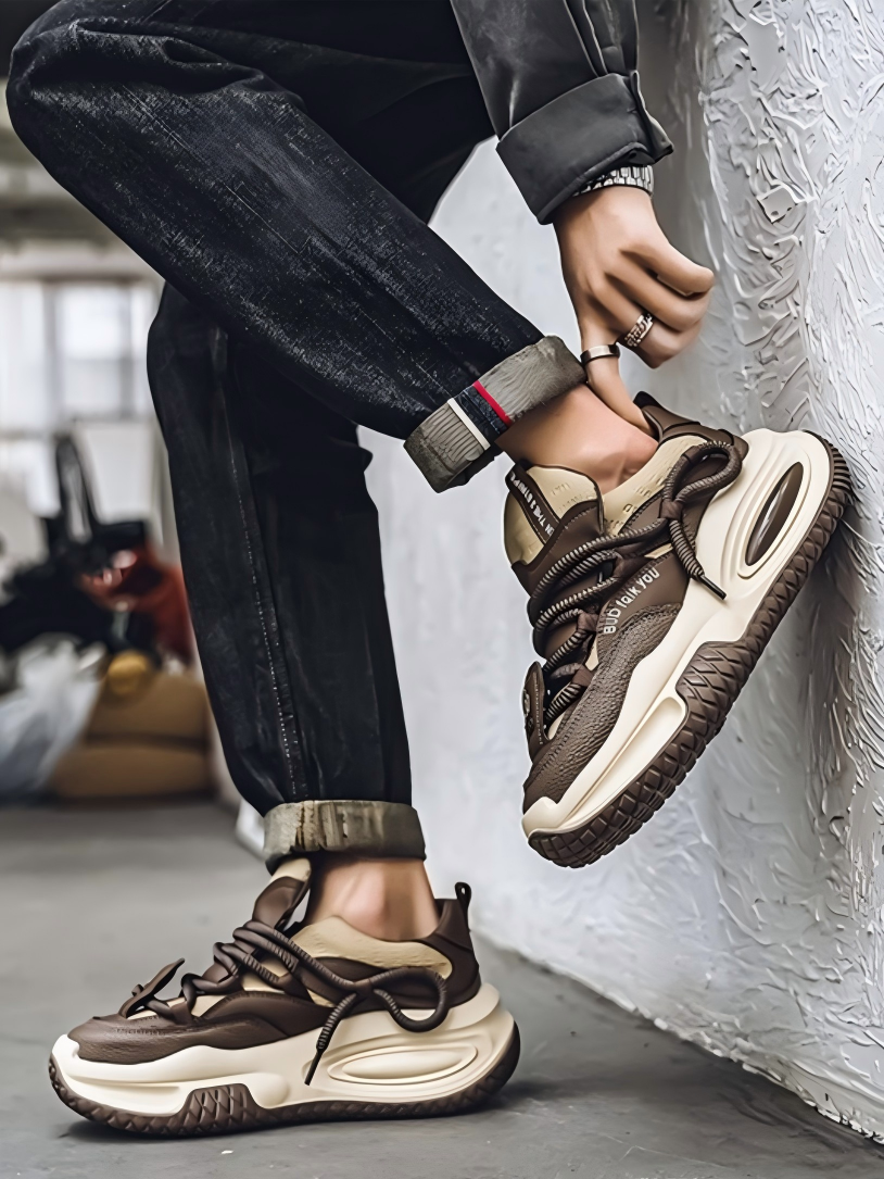 Liber Four Seasons Thick-soled Men's Casual Sports Shoes