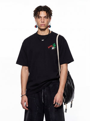 Printed Loose-fit T-shirts