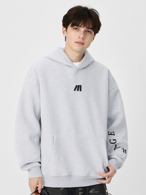 Letter Embroidery Hooded Sweatshirts&Hoodies