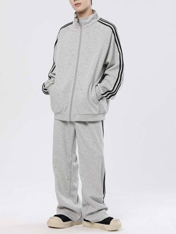 Vertical Stripes Loose-fit 2-piece Sets