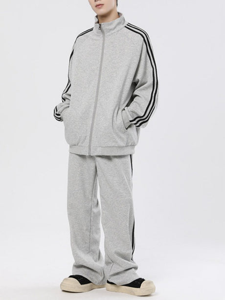 Vertical Stripes Loose-fit 2-piece Sets