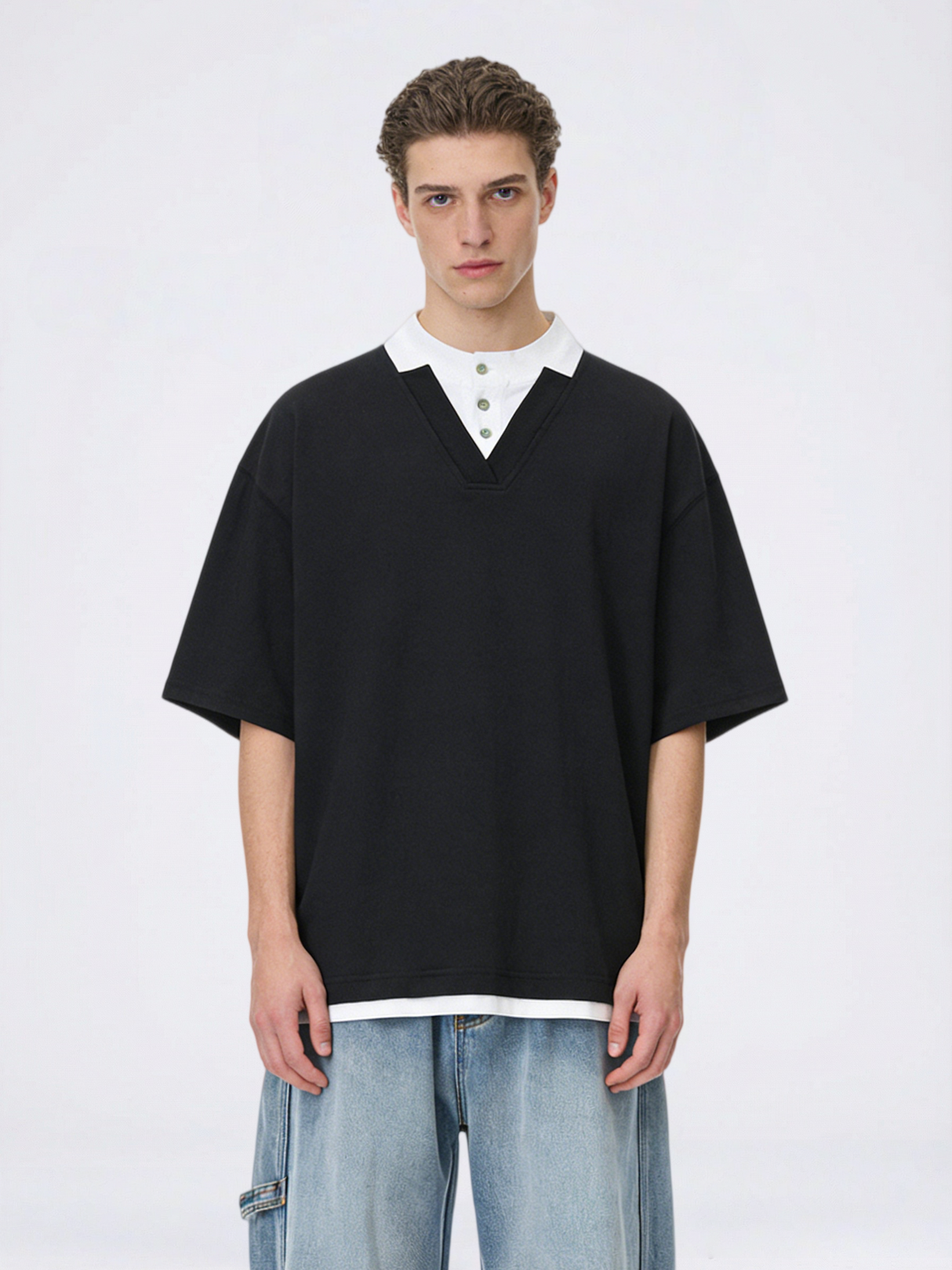 Layered-look Layering Loose-fit T-shirts