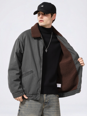 Manteau matelassé en polaire