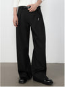 Stereo Double Pleat A-shape Loose-fit Dress Pants Pants
