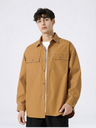 Washed Distressed Work Clothes Shirts Coat