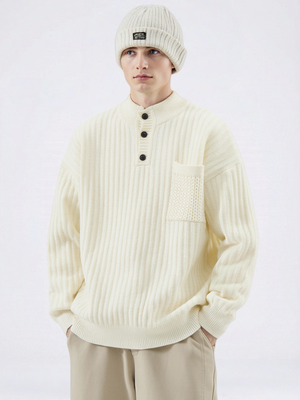 Loose-fitting Casual Sweater