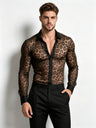 Breathable Perspective Printed Sexy Shirts