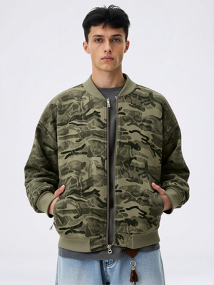 Sports Camouflage Baseball Uniform Jackets