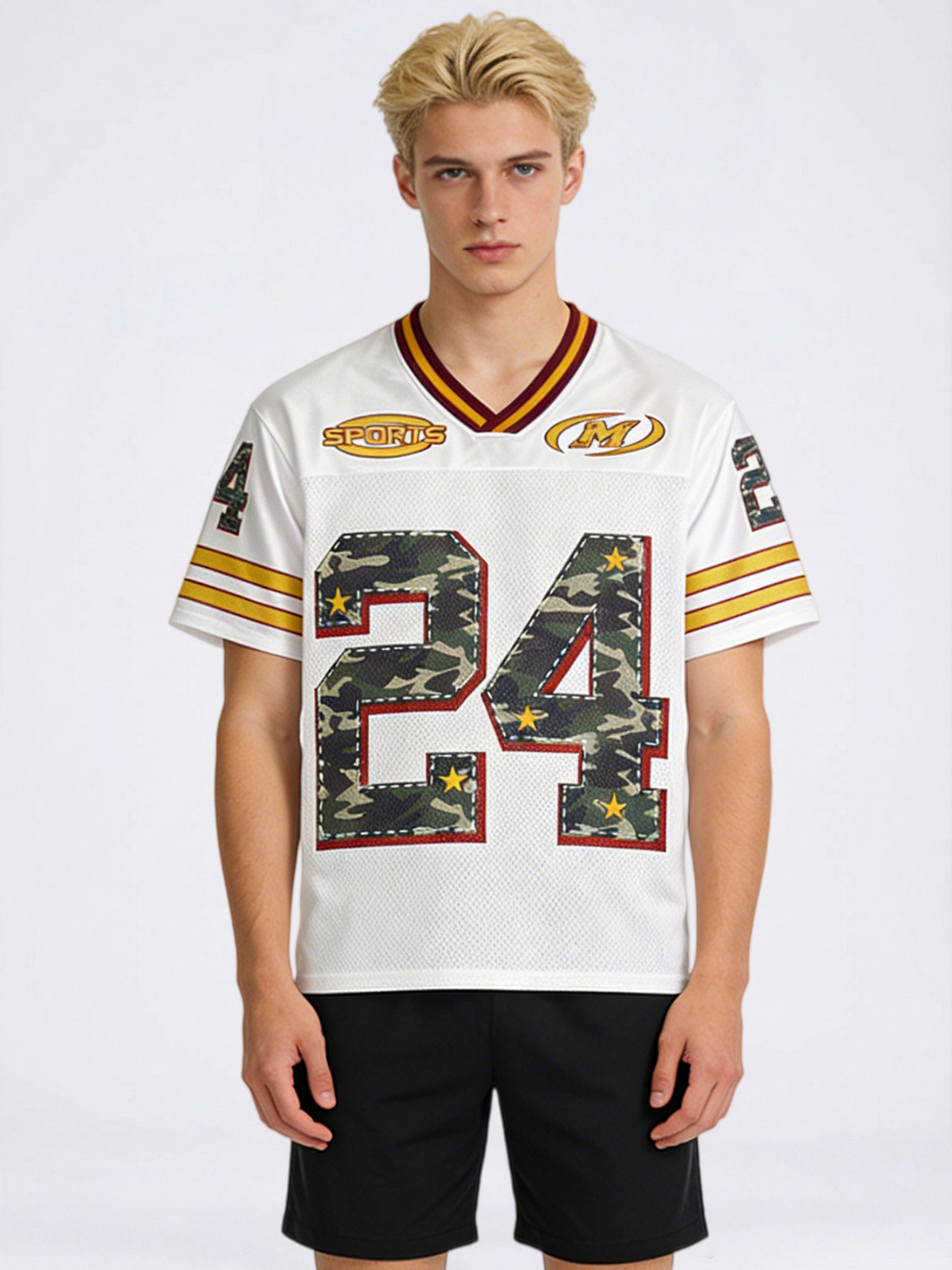 Camouflage Printed Ins T-shirts