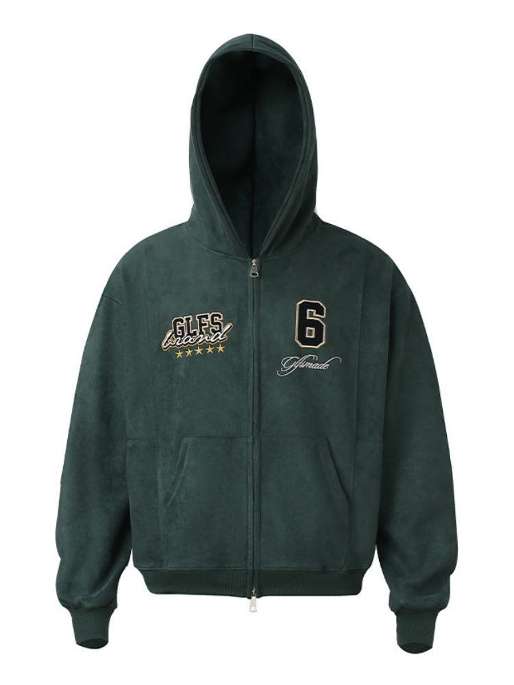 Neutral wear Embroidered Pattern Creativity Sweatshirts&Hoodies