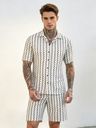 Leisure Vacation Stripes 2-piece Sets Set