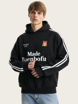 Keep Warm British Embroidered Logo Pole Bar Raglan Hoodies